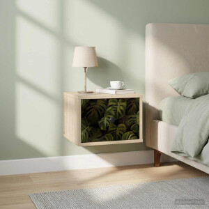 vidaXL Wandkastje ELBURG 2 st Sonoma Eiken 36 x 33 x 25 cm