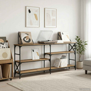 vidaXL Wandtafel metaal PB