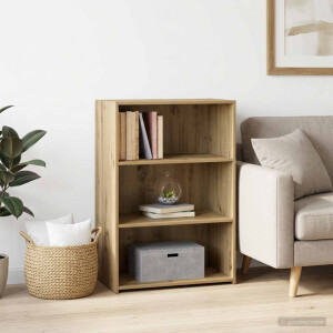 vidaXL Dressoir Artisanaal eiken 70 x 41 x 93 cm Bewerkt hout