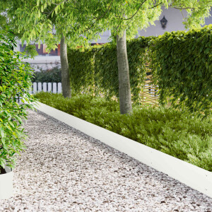 vidaXL Tuinrand 10 st metaal