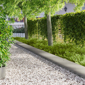 vidaXL Tuinrand 10 st metaal