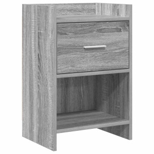 vidaXL Nachtkastjes Grijs Sonoma 40 x 30 x 60 cm Bewerkt hout