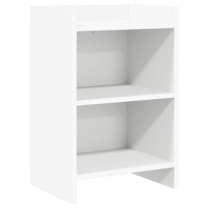 vidaXL Nachtkastjes Wit 40 x 30 x 60 cm Bewerkt hout