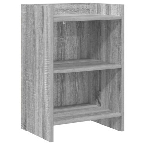 vidaXL Nachtkastjes Grijs Sonoma 40 x 30 x 60 cm Bewerkt hout