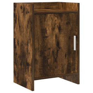 vidaXL Nachtkastjes Gerookt eiken 40 x 30 x 60 cm Bewerkt hout