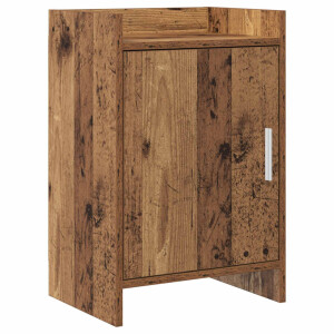 vidaXL Nachtkastjes Oud hout 40 x 30 x 60 cm Bewerkt hout