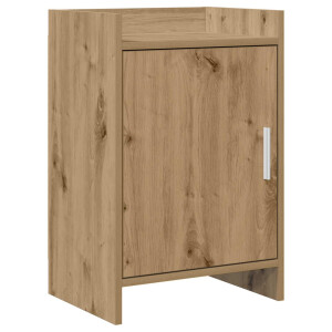 vidaXL Nachtkastjes Artisanaal eiken 40 x 30 x 60 cm Bewerkt hout