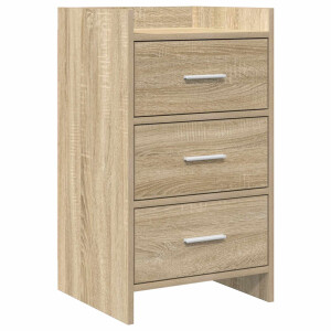 vidaXL Nachtkastjes Sonoma Eiken 40 x 36 x 70 cm Bewerkt hout