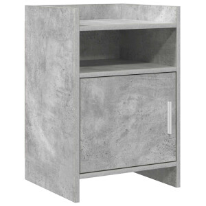 vidaXL Nachtkastjes Betongrijs 40 x 36 x 60 cm Bewerkt hout