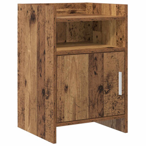 vidaXL Nachtkastjes Oud hout 40 x 36 x 60 cm Bewerkt hout