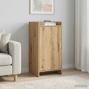 vidaXL Dressoir Artisanaal eiken 40 x 36 x 80 cm Bewerkt hout