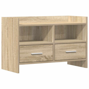 vidaXL TV-kast 71,5 x 33 x 47 cm Sonoma Eiken Bewerkt hout