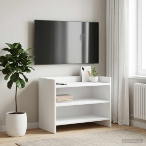 vidaXL TV-kast 60 x 33 x 47 cm Wit Bewerkt hout