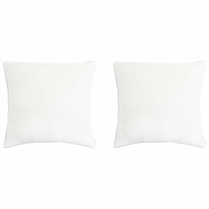 vidaXL Hoofdkussen 2 st 60 x 60 cm Bamboevezel Wit