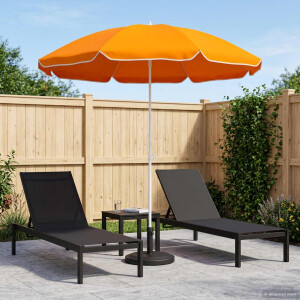 vidaXL Tuinparasol 160 cm 170T polyester Oranje
