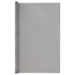 vidaXL Gaas Scherm 120 x 2000 cm 120 Mesh RVS 201 Zilverkleurig