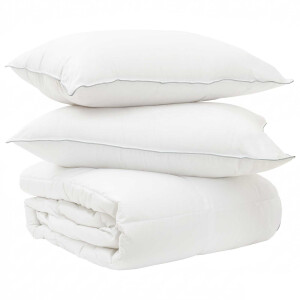 vidaXL Dekbed en Hoofdkussen Set 3 st 260 x 240 cm Winter 1200 g/stuk
