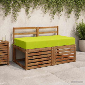 vidaXL Zitkussen SOEST 100% Polyester Heldergroen 120 x 60 x 15 cm