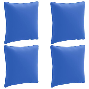 vidaXL 4-Delige Rugkussens PUTTEN 4 pcs 100% Polyester 40 x 40 x 15 cm