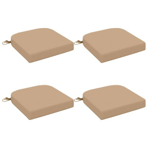 vidaXL 4-delige Zitkussens SOEST 4 pcs 100% Polyester Zand