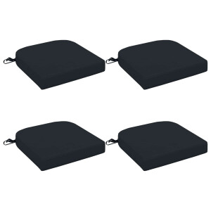 vidaXL 4-delige Zitkussens SOEST 4 pcs 100% Polyester Donkerblauw