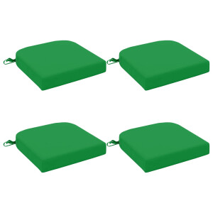 vidaXL 4-delige Zitkussens SOEST 4 pcs 100% Polyester Groen