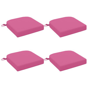 vidaXL 4-delige Zitkussens SOEST 4 pcs 100% Polyester Roze