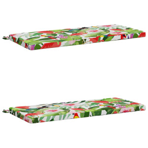 vidaXL 2-delige Bankkussens SOEST 2 st 100% Polyester Meerkleurig