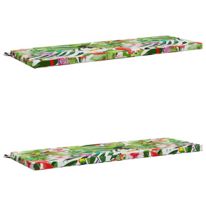 vidaXL 2-delige Bankkussens SOEST 2 st 100% Polyester Meerkleurig