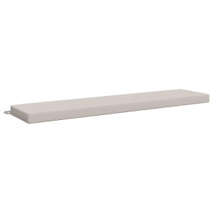 vidaXL Bankkussen SOEST 100% Polyester Wit 170 x 40 x 8 cm