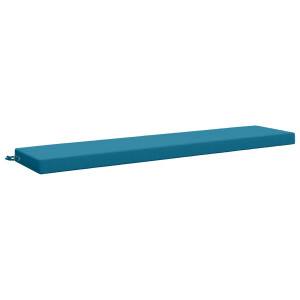 vidaXL Bankkussen SOEST 100% Polyester Lichtblauw 180 x 40 x 8 cm