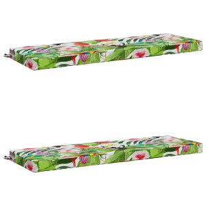 vidaXL 2-delige Bankkussens SOEST 2 st 100% Polyester Meerkleurig