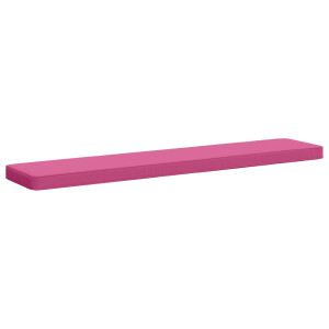 vidaXL 1-delig Bankkussen VUGHT 100% Polyester Roze 150 x 30 x 5 cm