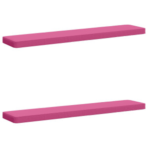 vidaXL 2-delige Bankkussens VUGHT 2 pcs 100% Polyester Roze