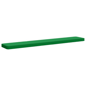 vidaXL 1-delig Bankkussen VUGHT 100% Polyester Groen 180 x 30 x 5 cm