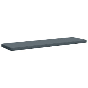 vidaXL 1-delig Bankkussen VUGHT 100% Polyester Blauw 180 x 50 x 5 cm