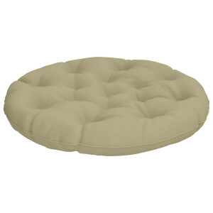 vidaXL Hangstoel Kussen VIANEN 100% Polyester Lichtgroen Ø 80 x 12 cm