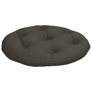 vidaXL Hangstoel Kussen VIANEN 100% Polyester Antraciet Ø 50 x 10 cm