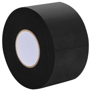 vidaXL Zelfklevende kunstgras tape Zwart 5 cm x 10 m Niet-geweven Stof