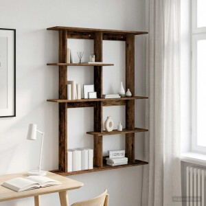 vidaXL Wandplank Oud hout 102 x 20 x 130 cm Bewerkt hout
