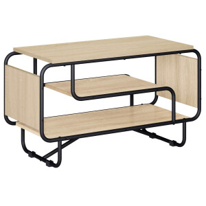 vidaXL TV-meubel 80 x 36 x 45 cm Sonoma Eiken Bewerkt hout