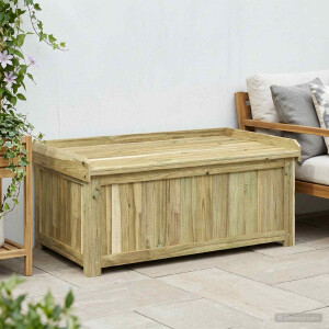 vidaXL Buiten Kussenbox Geïmpregneerd grenenhout 104 x 60 x 47 cm