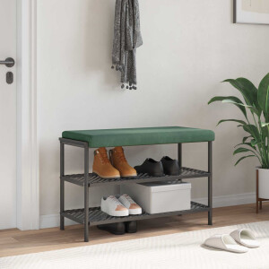 vidaXL Bankkussen fluweel Zeegroen Diepte 35 cm