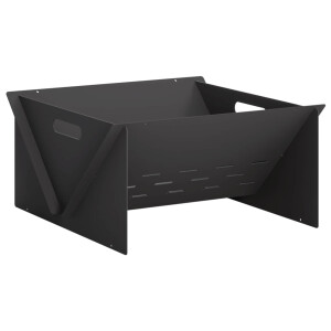 vidaXL Vuurkorf Zwart 40 x 40 x 20 cm Staal