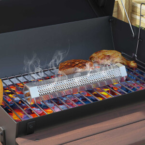 vidaXL Vaten Grill met 2 Kookroosters 3 pcs 80 x 73 x 90 cm Metaal