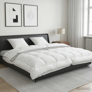 vidaXL Dekbed en Kussen Set 3 pcs 200x200 cm 4 seizoenen 200+300 GSM