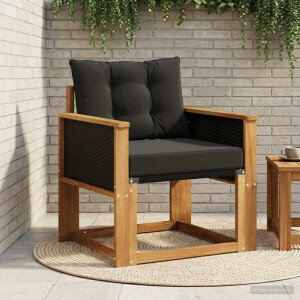 vidaXL Buiten Midden Sofa Massief Acaciahout Naturel