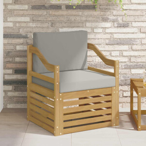 vidaXL Tuinbank Polyester Wit