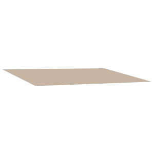 vidaXL Vervangingsdoek voor zonnescherm Beige 600 × 350 cm Polyester