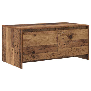 vidaXL Salontafel Eikenhout 90 x 50 x 41,5 cm Bewerkt hout